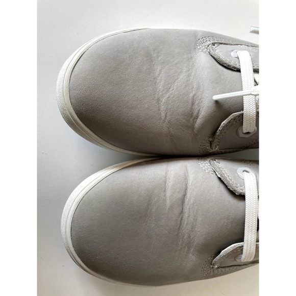 TIMBERLAND, Gray Nubuck Leather Boots, US Women's 7.5 - Picture 4 of 10